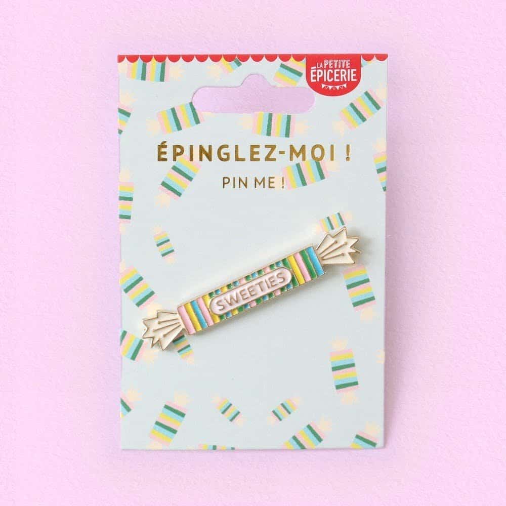Broche pin’s émaillé Bonbon – La Petite Epicerie – Image 2