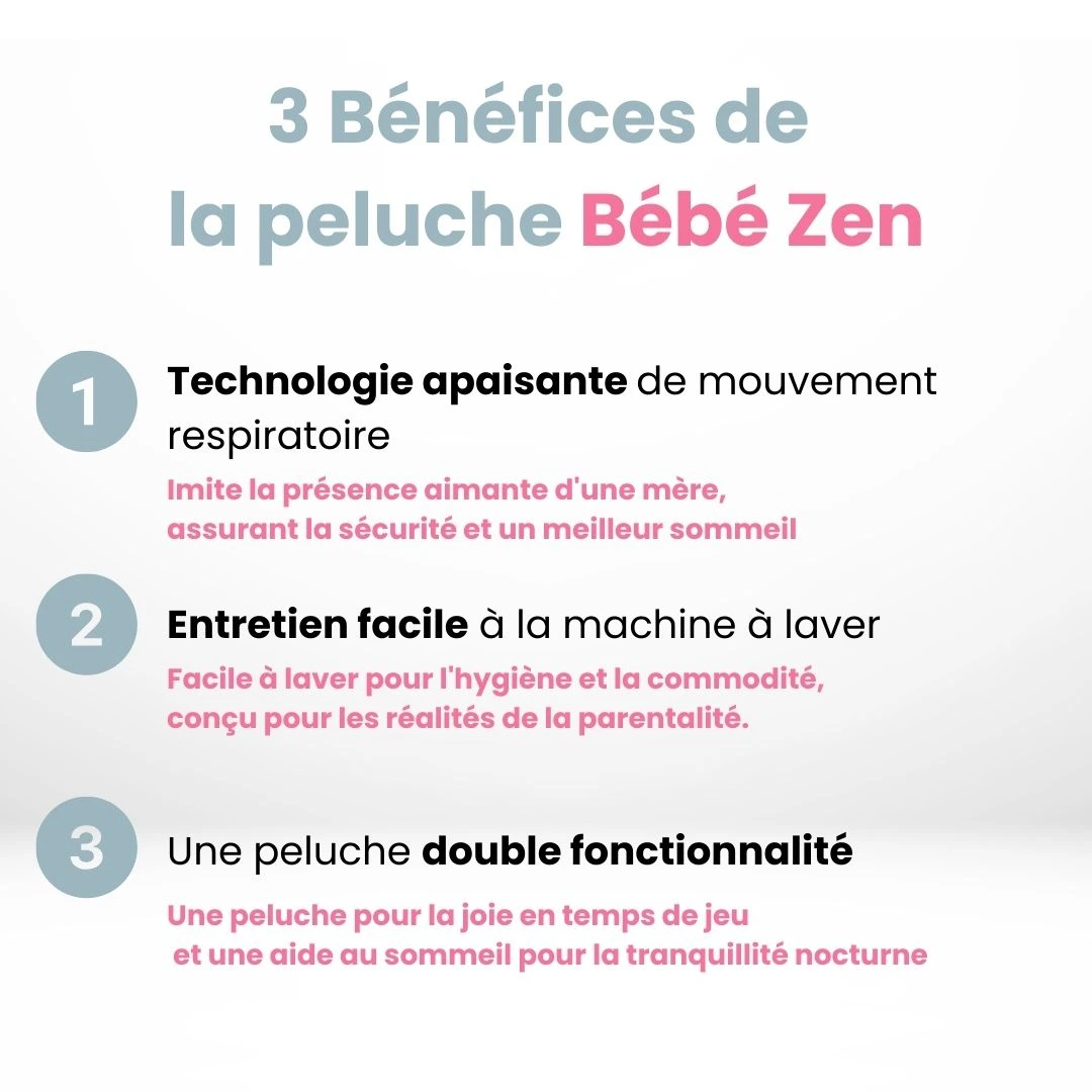 Peluche Loutre qui respire Bébé Zen – Peluche battement du coeur – Image 4