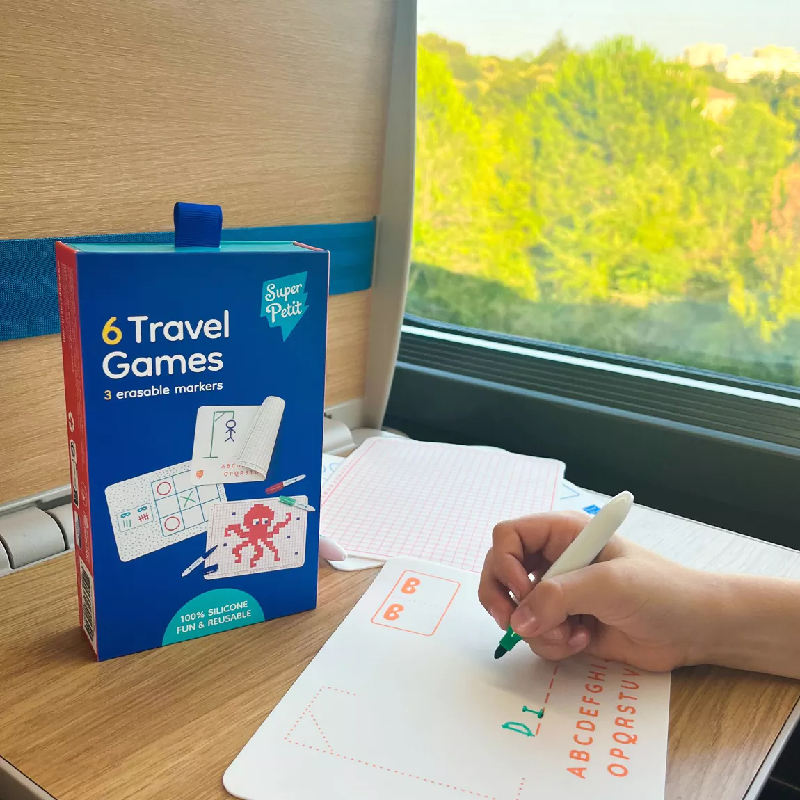 Jeux de voyage vacances: 6 jeux nomades effaçables – Image 4