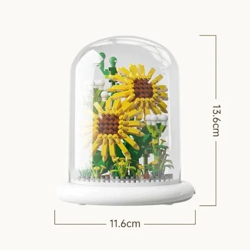 🌸 Floréa™ – Fleurs à construire sous cloche – Image 8