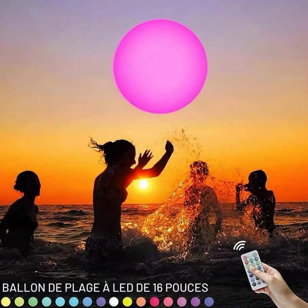 Ballon gonflable géant lumineux pour extérieur – Ambiance magique garantie pour vos soirées en plein air – Image 2