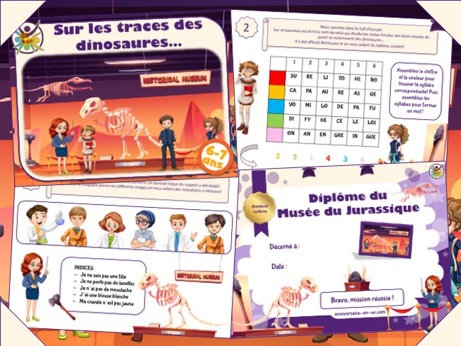 Sur les traces des dinosaures (6-7 ans) – Image 2
