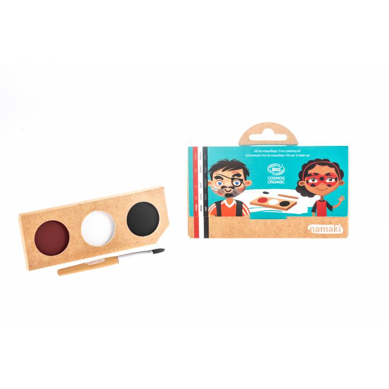 Kit de maquillage 3 couleurs Pirate et Coccinelle – Namaki – Image 2