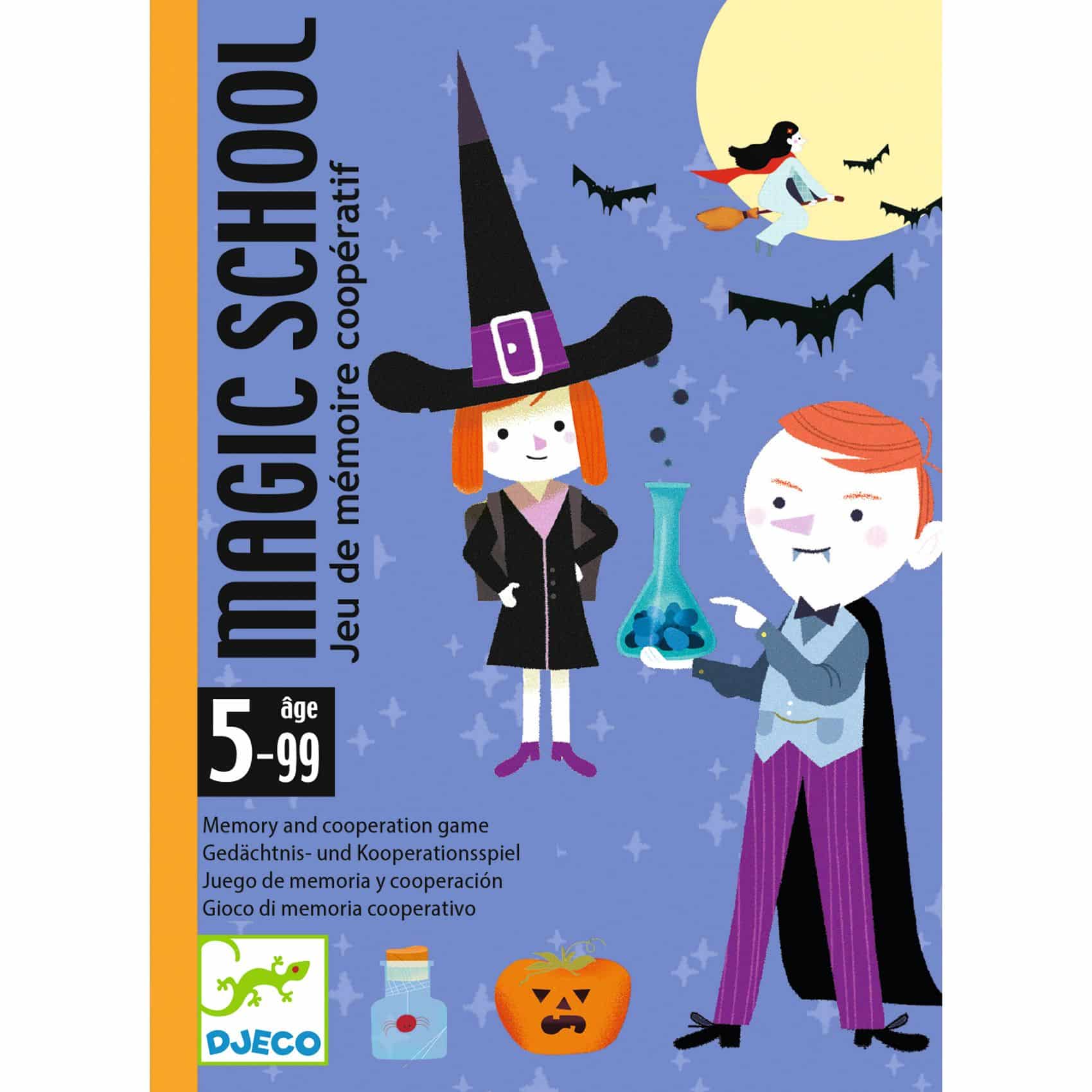 Jeu de société coopératif Magic School – Djeco – Image 4
