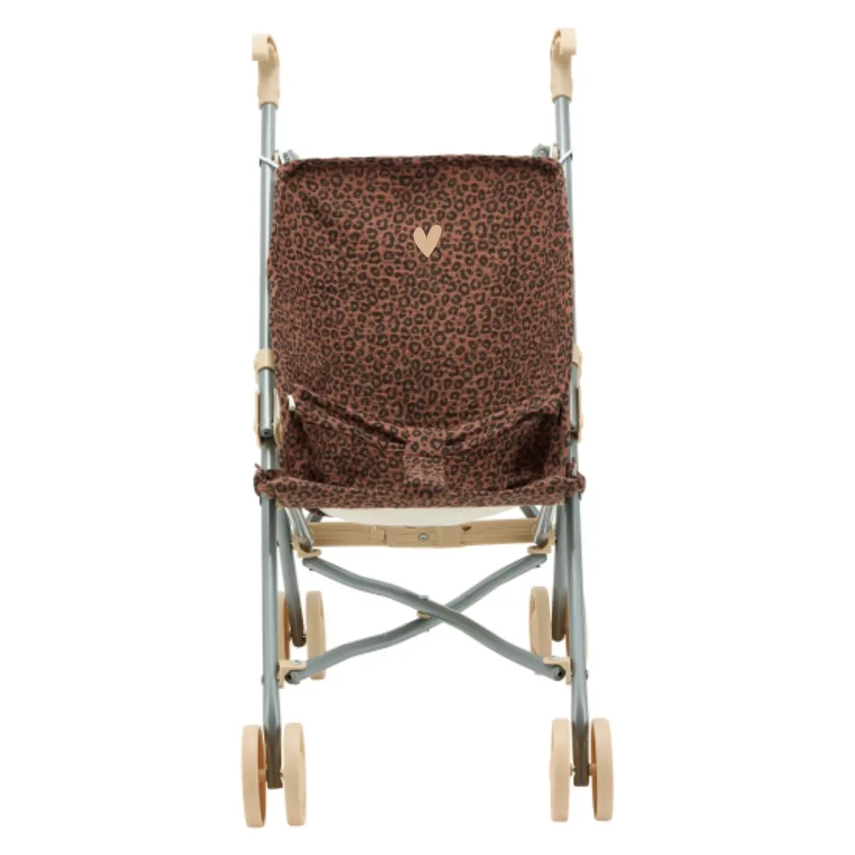 Poussette poupon | Léopard marron – Image 3